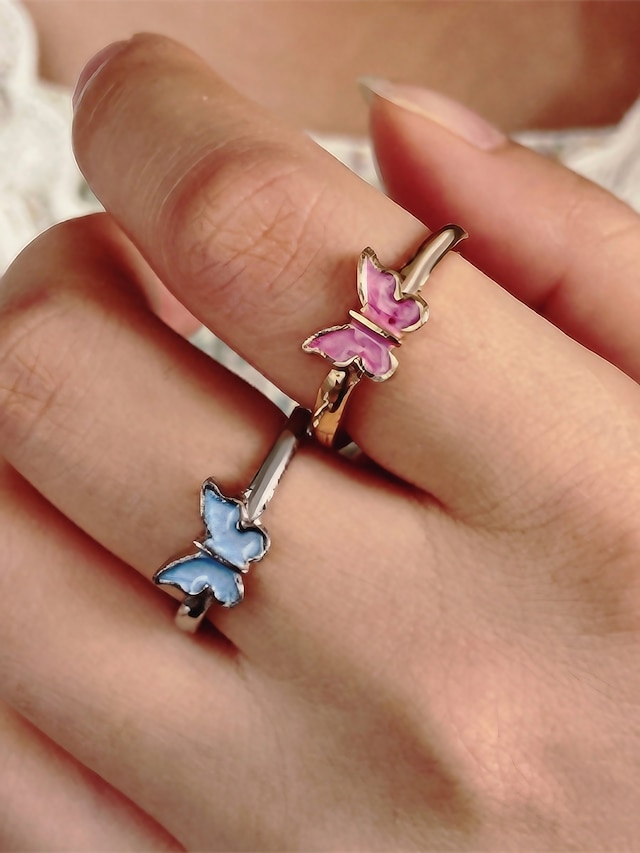 Women's Rings Fashion Outdoor Butterfly Ring